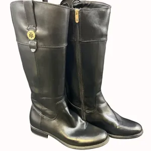 Tommy Hilfiger Women's Black Rising Boots/Knee High Sz 9.5M SKU 5249 thumbnail 1