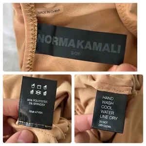 Norma Kamali Diana Gown in Nude S/36 thumbnail 12