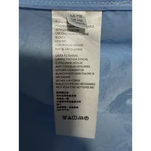 Free‎ People We The Free Summer Winds Poncho Blue Women's Size Medium/Large thumbnail 13