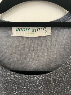 Pants Store Crop Top Silver  thumbnail 3