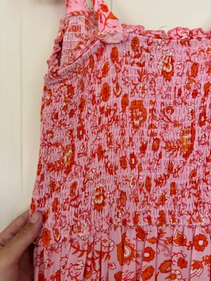 Amazon Pink and Orange Mini Dress thumbnail 2
