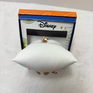 Disney Halloween Lilo & Stitch CHARM BRACELET Fine Silver Plated NEW IN BOX‎ thumbnail 7