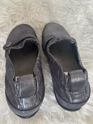 Dansko Silver Women's Shimmer Slip-On Loafers Size 38 thumbnail 9