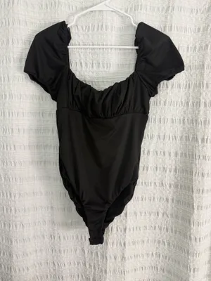 Princess Polly Bodysuit Black thumbnail 1