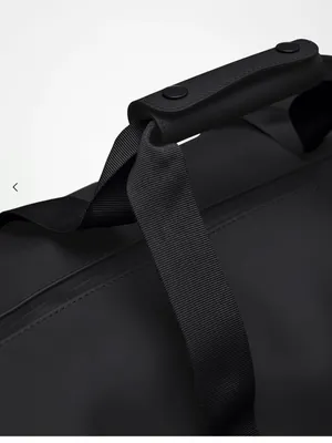 NWT Rains Hilo Weekend Overnight Bag size small waterproof black thumbnail 5
