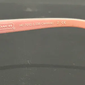 Coach Stylish Black and Silver Sunglasses thumbnail 4