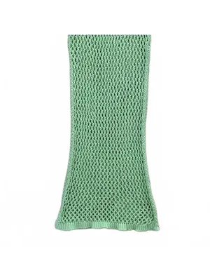 Beach Riot Holly Maxi Dress Cover Up Crochet Open Knit Sleeveless Patina Green M thumbnail 9
