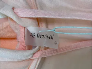 NEW Altar’d State AS Revival Peach Lace Hoodie Size Large NWT thumbnail 5