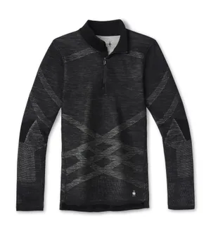 Smartwool Intraknit Thermal Merino Base Layer 1/4 Zip Sweatshirt Women's Medium thumbnail 1