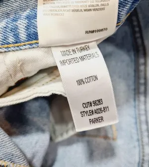 AGOLDE Parker Vintage Cut Off Short in Swapmeet Size 24 thumbnail 9