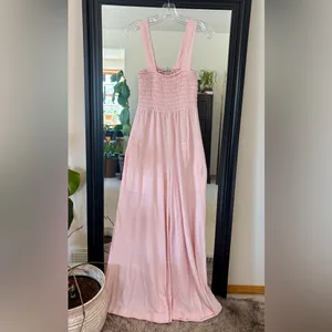 FREE PEOPLE Pink Homecoming Jumpsuit thumbnail 5