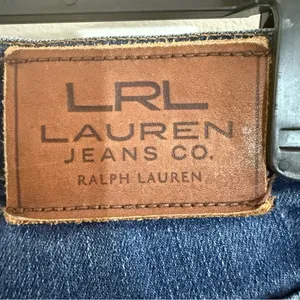 Lauren Ralph Lauren Dark Blue Straight Leg Jeans Size 14 with 31” inseam thumbnail 4