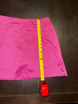 Lady Hagen Hot Pink Athletic Skort with Chevron Texture thumbnail 5