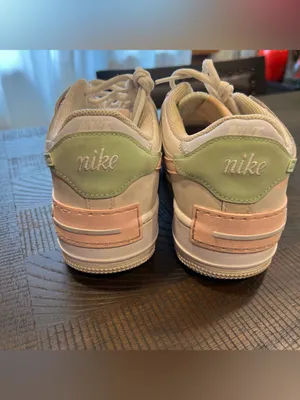 Nike Air Force 1 Low Shadow White Atmosphere Mint Foam 10 women thumbnail 4