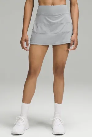 Lululemon pace rival skirt tall RHIG grey size 4 thumbnail 1