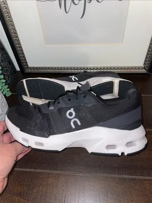 On Running Cloudpulse Women's Running Shoes Sneakers - Black/White Size 8 thumbnail 16