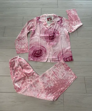 Print of the ombré florals pajamas set thumbnail 1