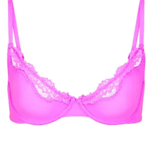 SKIMS SOLD OUT Fits Everybody Lace Unlined Scoop Bra! thumbnail 1
