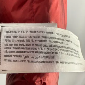 Abercrombie‎ & Fitch Hooded Down Puffer Coat in Cherry Red Size Extra Small thumbnail 6