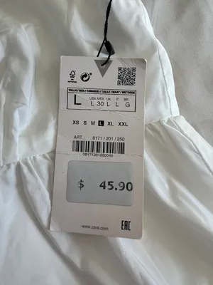 Zara NWT  White Dress thumbnail 6