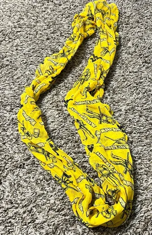 Women’s West Virginia Mountaineers infinity scarf thumbnail 1