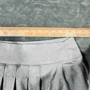 Vuori Halo Performance Skirt Womens XL Salt Gray Tennis Skort Stretch Pickleball thumbnail 6