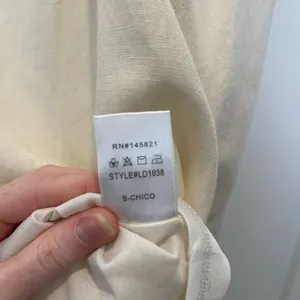 Listicle Cream colored Puff Sleeve Dress thumbnail 9