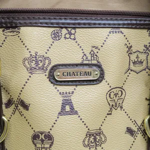 Vintage Y2K Chateau Shoulder Tote Bag thumbnail 5