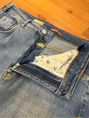Anthropologie Pilcro Retro High Rise Flare Jeans Medium Wash Stretch Women’s 32 thumbnail 8