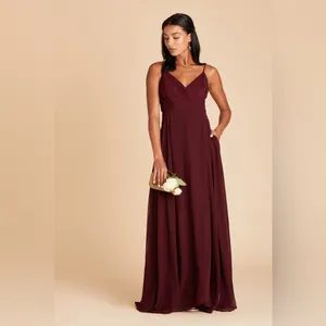 Birdy Grey • Cabernet Kaia Dress Chiffon Bridesmaid Formal thumbnail 6