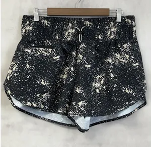 Old Navy Active Shorts Womens‎ Large Speckled Print Athletic Running Outdoor Gym thumbnail 1