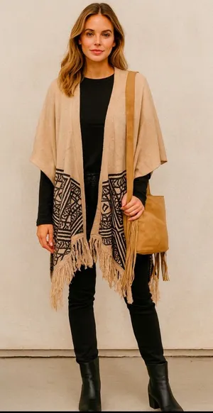 Carol Rose light weight wrap Shaw thumbnail 1