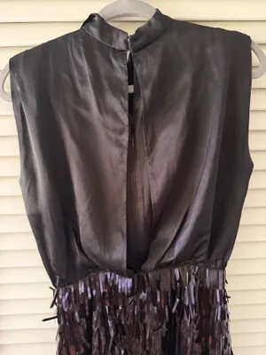 Amanda Uprichard Simran Mini Dress Black thumbnail 6