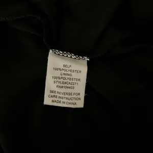 BY THE RIVER Chiffon Midi Dress Ruffled Black Gold Stars Party Glam Star Small‎ thumbnail 13