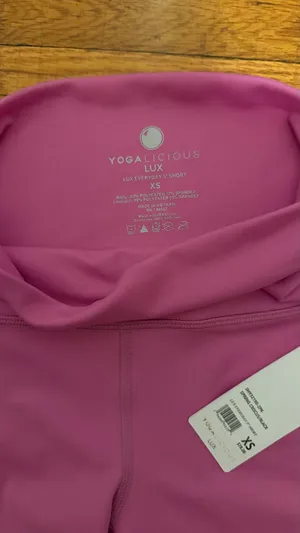 Yogalicious Pink Biker Shorts thumbnail 4