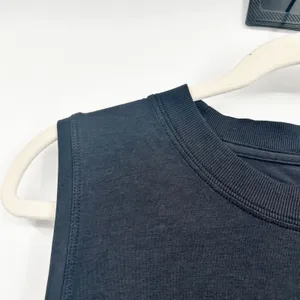 Lululemon Womens All Yours Black Lounge Relaxed Athleisure Pima‎ Cotton Tank Top thumbnail 4