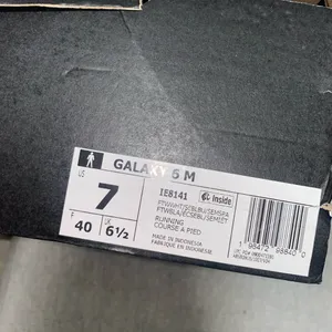 Adidas Galaxy 6 M White and Blue Athletic Sneakers thumbnail 10