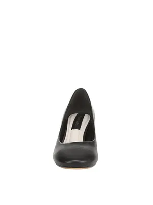NWT Franco Sarto Womens Kamari Pump Low Heel J8421L1 Black Leather 7.5M thumbnail 2