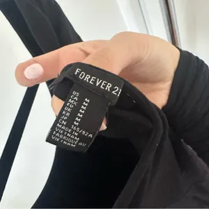 Forever 21 Black Long Sleeve Top thumbnail 3