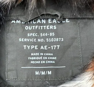 : Olive Green Faux Fur Canvas Coat thumbnail 8