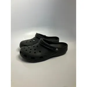 Crocs Classic Clogs Mens 8 Womens 10 Black Good Slip On Water Friendly Shoes thumbnail 3