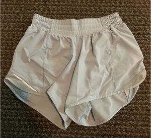 Light Blue Lululemon Shorts Hotty Hot 2.5" Low-Rise thumbnail 1