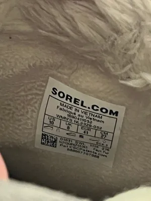 Sorel Trivoli II Winter Boots Gray Suede Faux Fur 10 NL2329-052 thumbnail 2