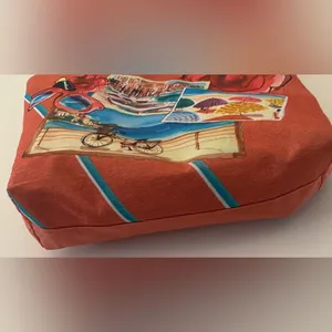 Lancôme Peach Beach Cosmetics Lightweight Tote Bag thumbnail 7