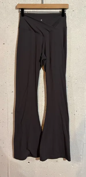 UEU High Waisted Flare Leggings | Size: Medium | Color: Gray thumbnail 1