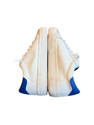 Vintage Havana White Blue Star Suede Toe Cap Leather Sneakers Low Size 8 Women's thumbnail 13
