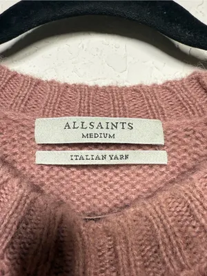 All Saints Lou Uno Wool Blend Sweater Size Medium thumbnail 5