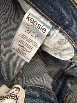 Kensie Vintage Glamour The Slim Women’s Blue Jeans Size 2 W 26 thumbnail 3