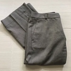 Banana Republic Logan black houndstooth check trousers dress pants, size 6 thumbnail 1