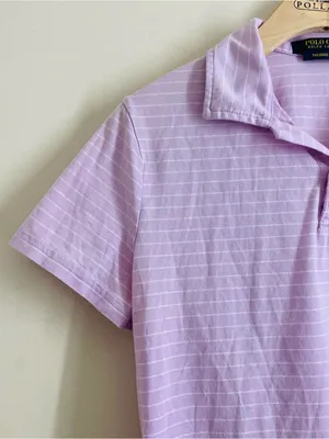 Polo Golf Ralph Lauren Nantucket Sankaty Head Golf Club Polo size M Lavender thumbnail 4